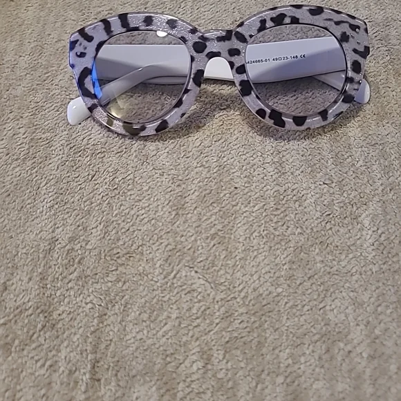 Zeelool Torres Cat Eye Gray Leopard Glasses FRAMES ONLY - Picture 7 of 8